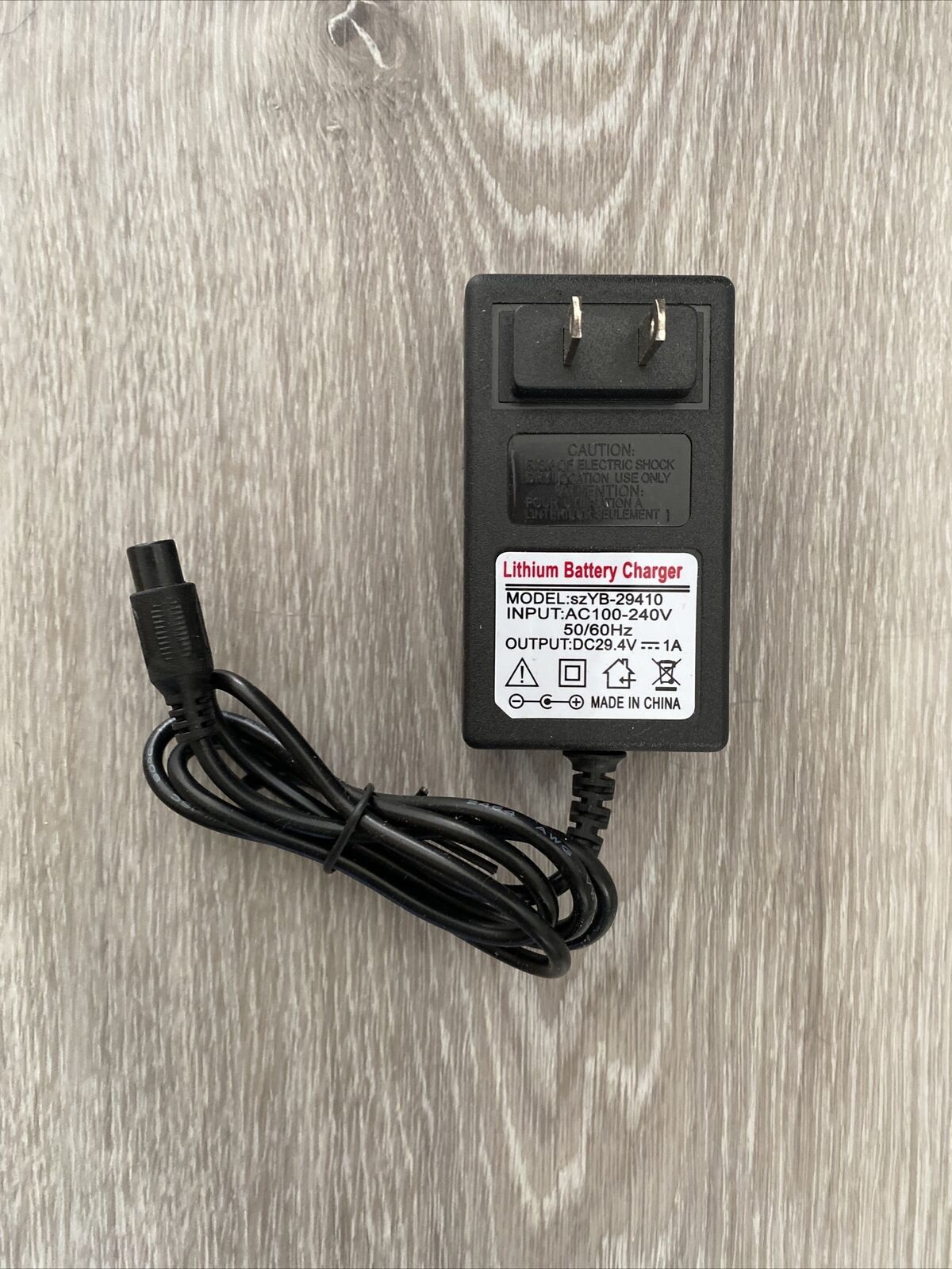 Replacement Charger For Swagtron T5 and T580 Hoverboard 29.4V Output 1A Model: T5, T580 Featured R